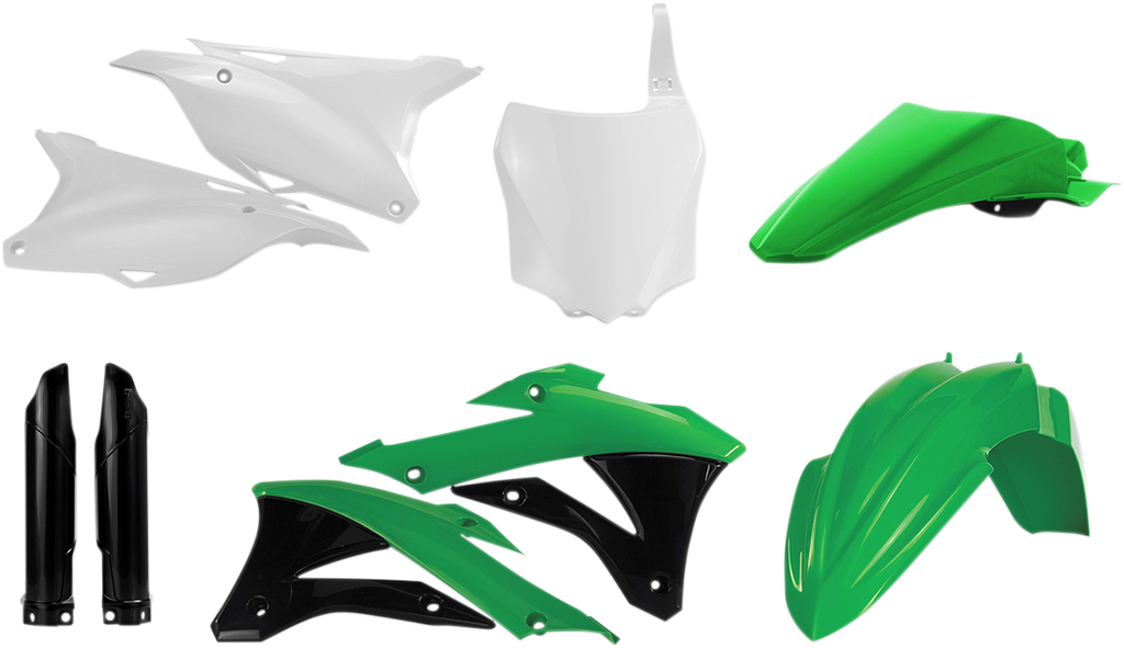 ACERBIS Full Replacement Body Kit - OEM Green/White/Black 2374115135