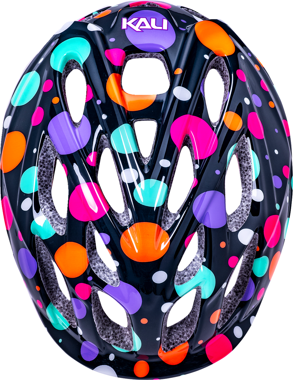 KALI Child Chakra Lighted Helmet - Confetti - Gloss Teal - XS 221022134
