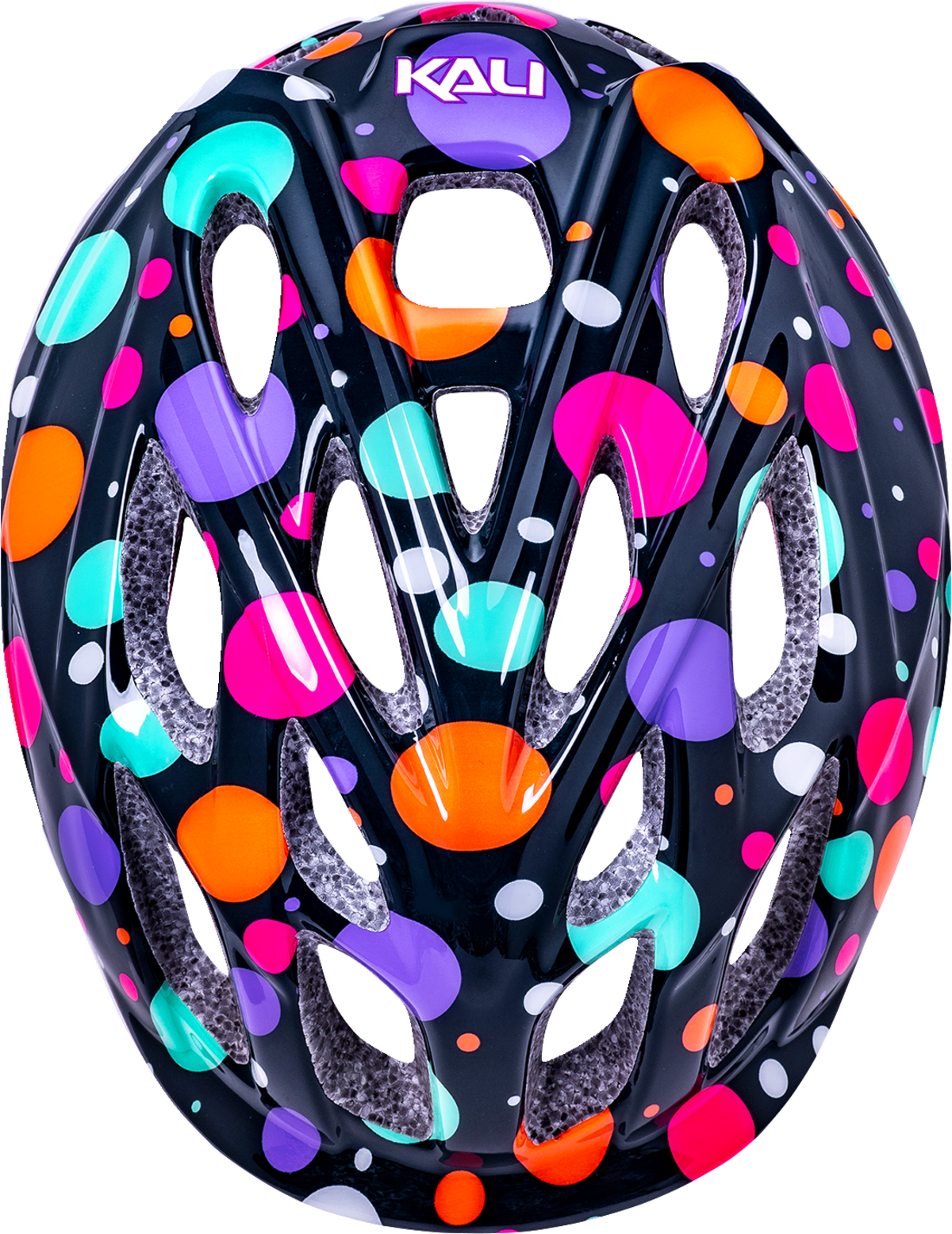 KALI Child Chakra Lighted Helmet - Confetti - Gloss Teal - Small 221022135