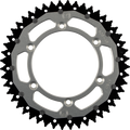 MOOSE RACING Dual Sprocket - Silver - 48 Tooth 1210-808-48-11X