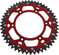 MOOSE RACING Dual Sprocket - Red - 50 Tooth 1210-897-50-13X