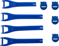 MOOSE RACING Qualifier Boot Strap Kit - Blue - Size 7-9 3430-1015