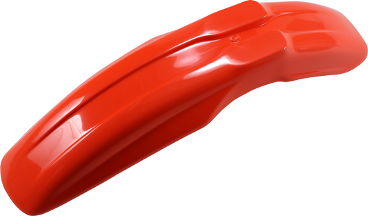 UFO Universal Supermoto Front Fender - Orange PA01027-127