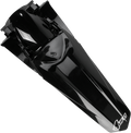 UFO MX Rear Fender - Black ACT BLACK REAR FENDER HO04660-001