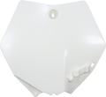 ACERBIS Front Number Plate - White 2253010002