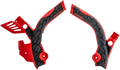 ACERBIS X-Grip Frame Guards - Red/Black 2742591018