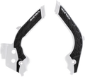 ACERBIS X-Grip Frame Guards - White/Black 2733451035