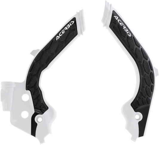 ACERBIS X-Grip Frame Guards - White/Black 2733451035