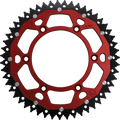 MOOSE RACING Dual Sprocket - Red - 51 Tooth 1210-897-51-13X