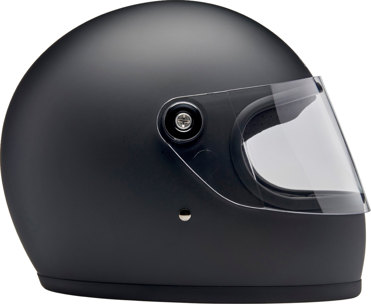 BILTWELL Gringo S Helmet - Flat Black - Small 1003-201-502