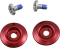 BILTWELL Gen 2 Hardware Kit - SS Screw - Red Baseplate 0034-150-70
