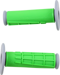 MOOSE RACING Grips - Compound - Half-Waffle - Green 1MG2315-GEM