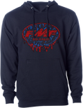FMF Drip Hoodie - Navy - Large FA21121900NVLG 3050-5861