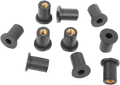 DRAG SPECIALTIES Nuts - Well - #6-32 - 10-Pack 62304