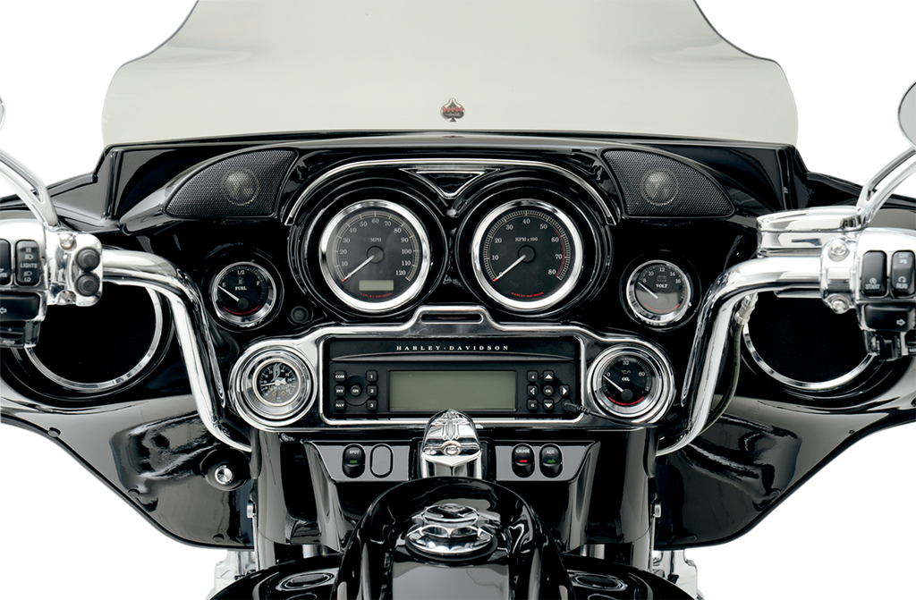 DRAG SPECIALTIES Instrument Gauge Bezel - Chrome 2202-0061-BC119