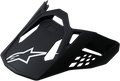 ALPINESTARS Supertech M8/M10 Visor - Matte Black 8981019110OS