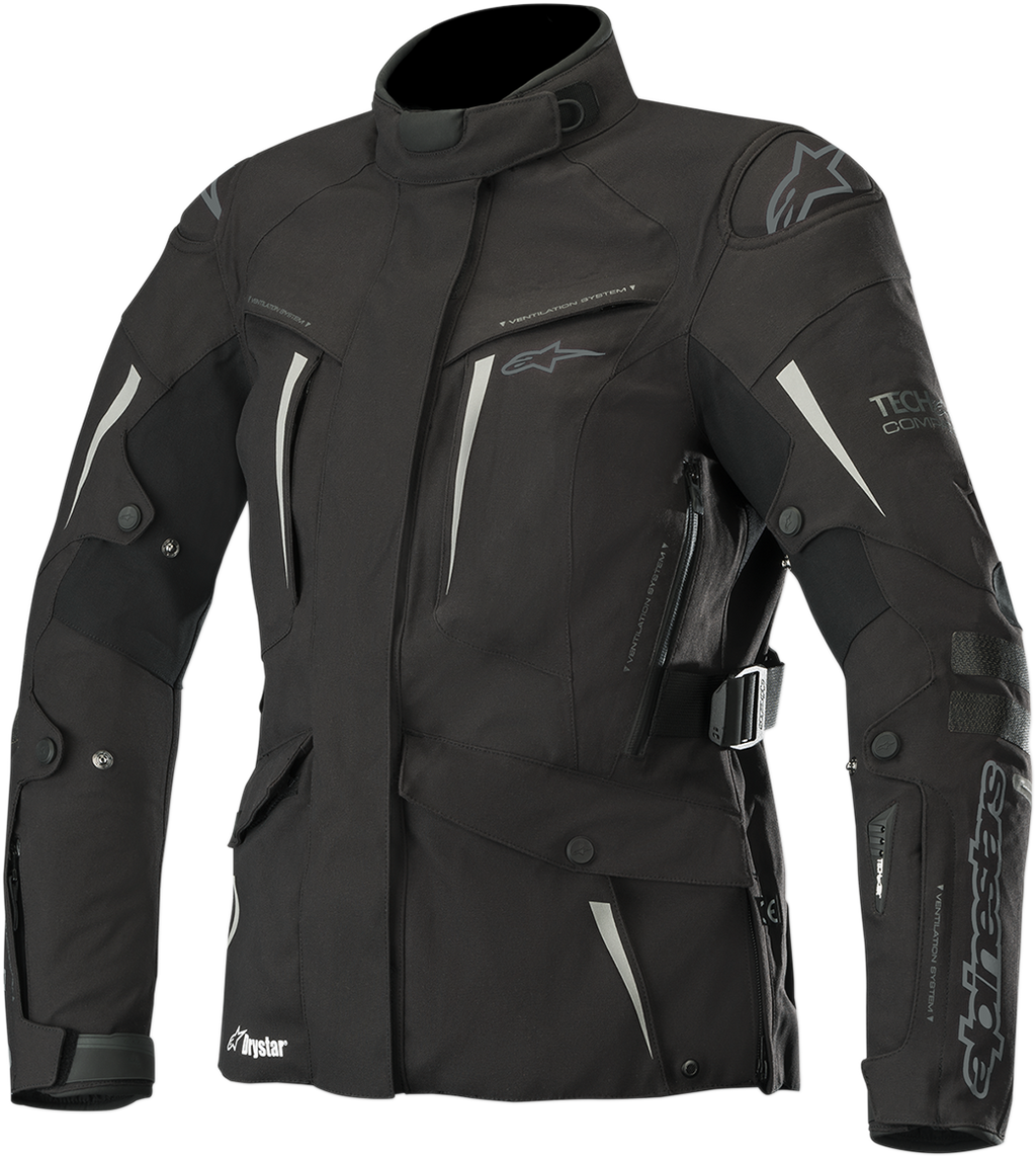 ALPINESTARS Stella Yaguara Drystar® Jacket - Black/Anthracite - 2XL 3213218-104-2X