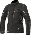 ALPINESTARS Stella Yaguara Drystar® Jacket - Black/Anthracite - Large 3213218-104-L