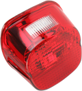 DRAG SPECIALTIES Laydown Taillight Lens - Red 12-0411C