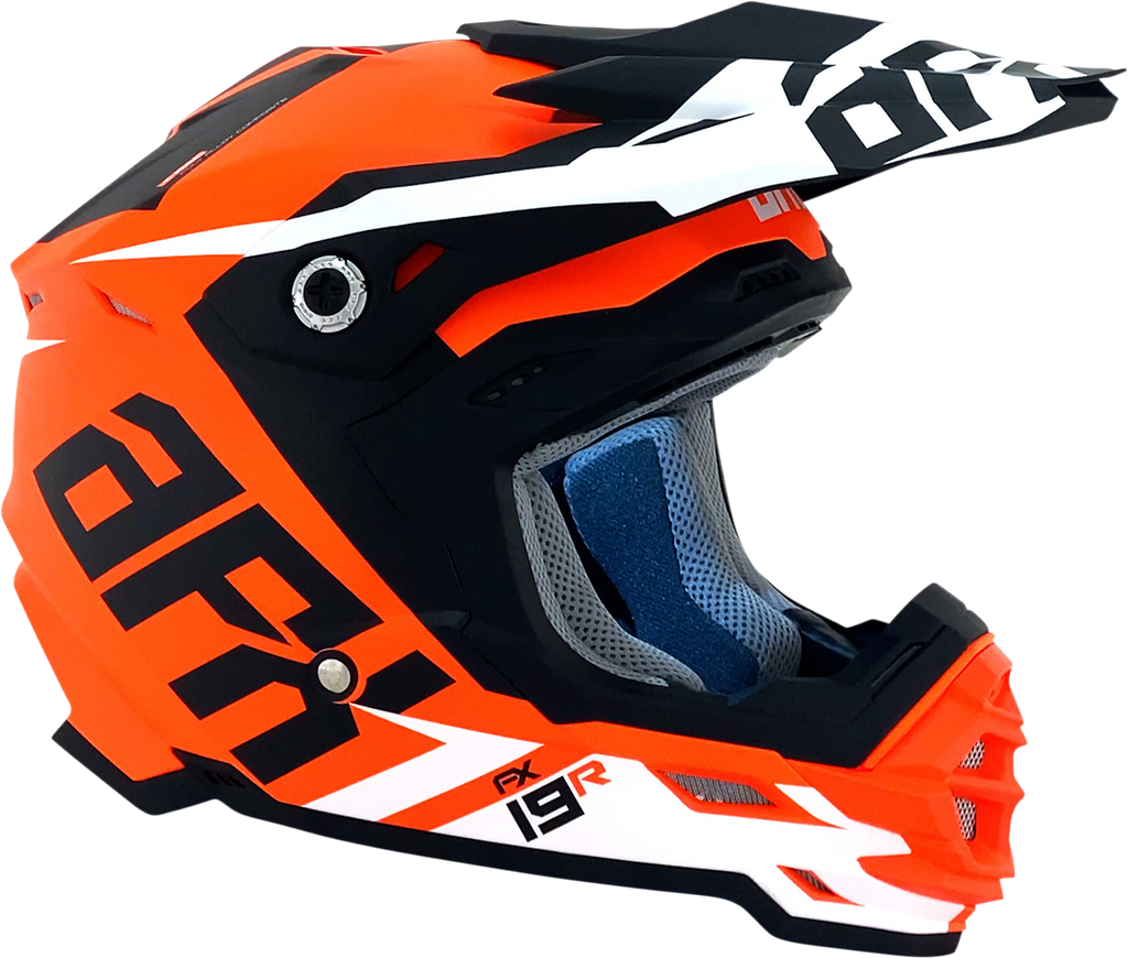 AFX FX-19R Helmet - Racing - Matte Orange - XL 0110-7086