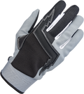 BILTWELL Baja Gloves - Gray - Small 1508-1101-302