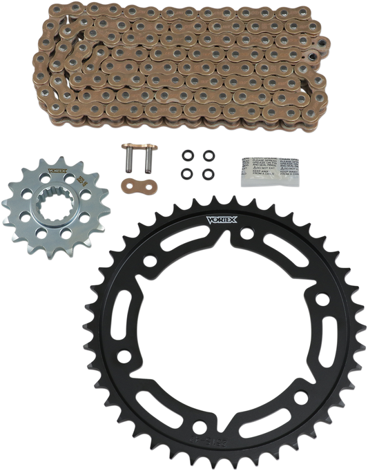 VORTEX Chain Kit - Gold - Honda - CBR1000RR 2006-2021  CKG2152