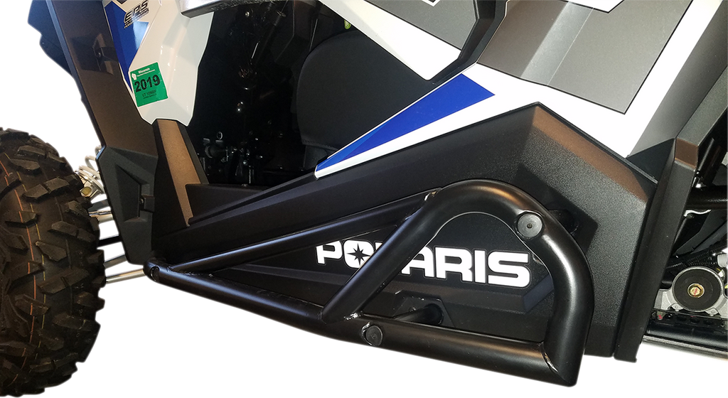 MOOSE RACING Nerf Bars - Black - RZR 2-Seater 1004-BK