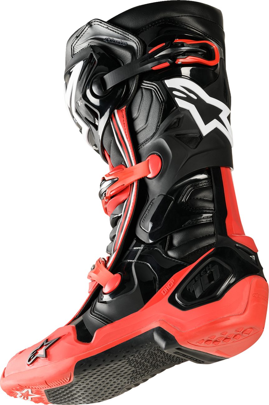 ALPINESTARS Tech 10 Acumen Boots - Black/Red - US 9 2010020-312-9