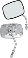 DRAG SPECIALTIES Live to Ride Mirrors - Chrome - Pair M60-0007C