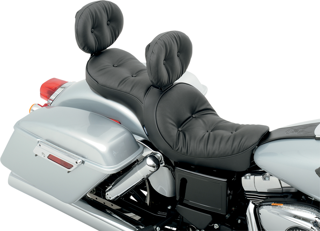 DRAG SPECIALTIES EZ Glide II Pillow Backrest NO VERTICAL ADJUSTMENT 0822-0189