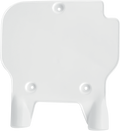 UFO Front Number Plate - White KA02761047