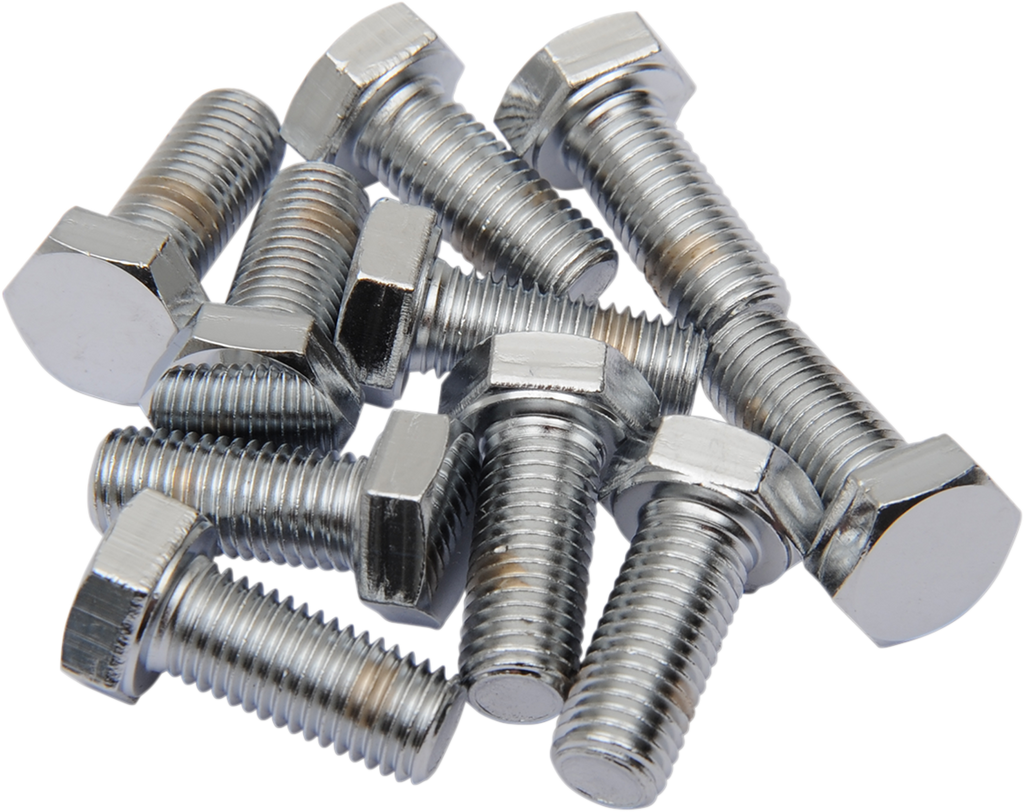 DRAG SPECIALTIES 5/16-24 X 5/8 Chrome Hex Head MPB146