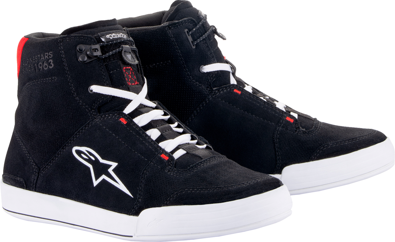 ALPINESTARS Chrome Shoes - Black/White/Red - US 8.5 251232213049