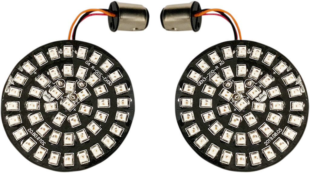 DRAG SPECIALTIES Bullet-Style Turn Signal Insert - Red DS-300-R-1157