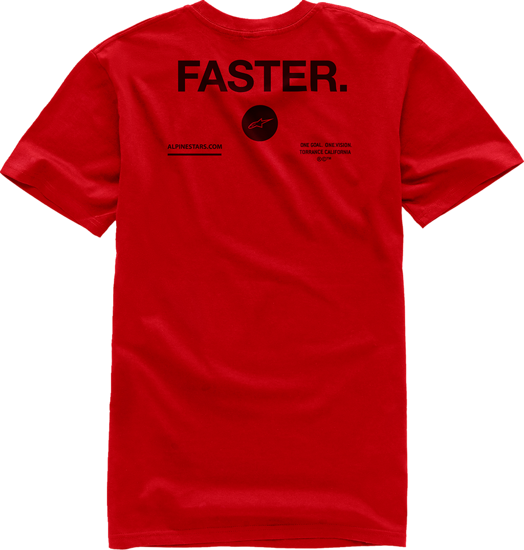 ALPINESTARS Faster T-Shirt - Red -2XL 1232-72208-302X