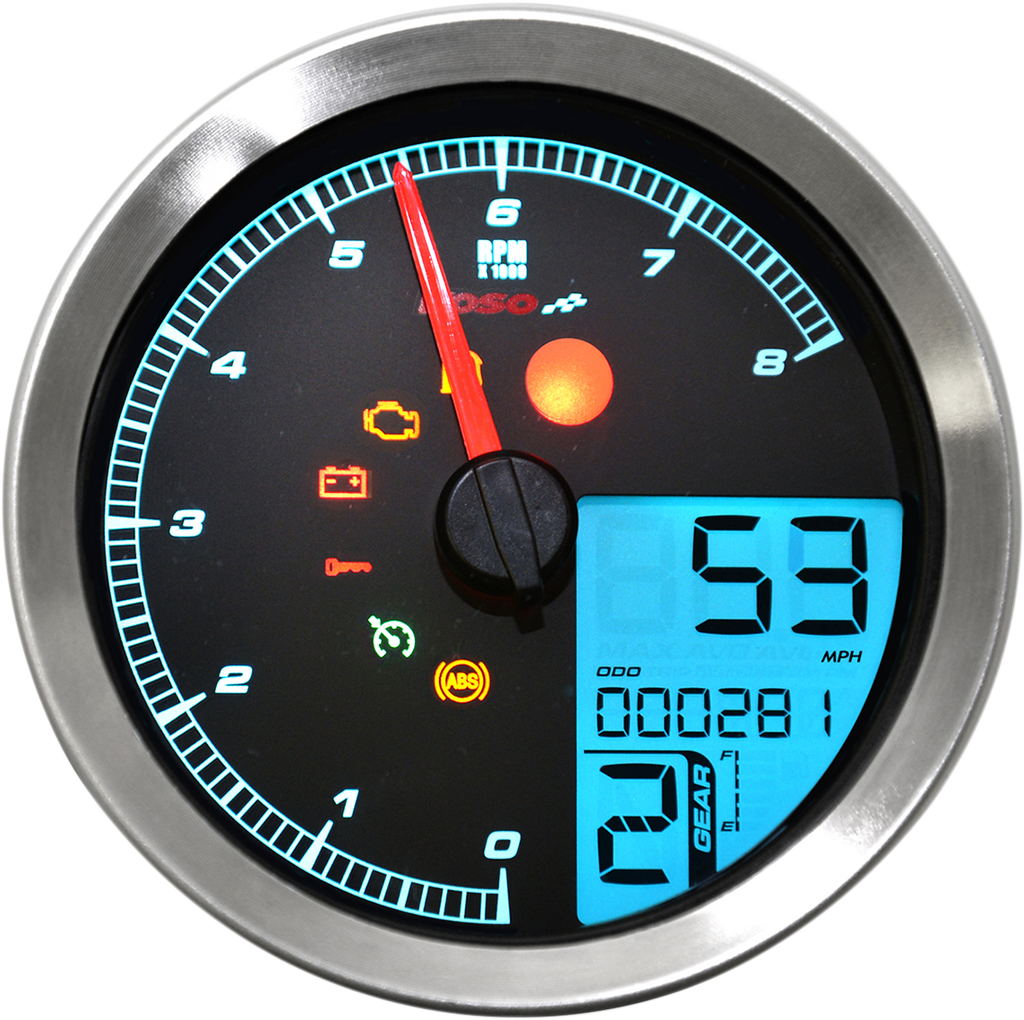 KOSO NORTH AMERICA TSCH MULTI METR HD-04 SIL BA051201