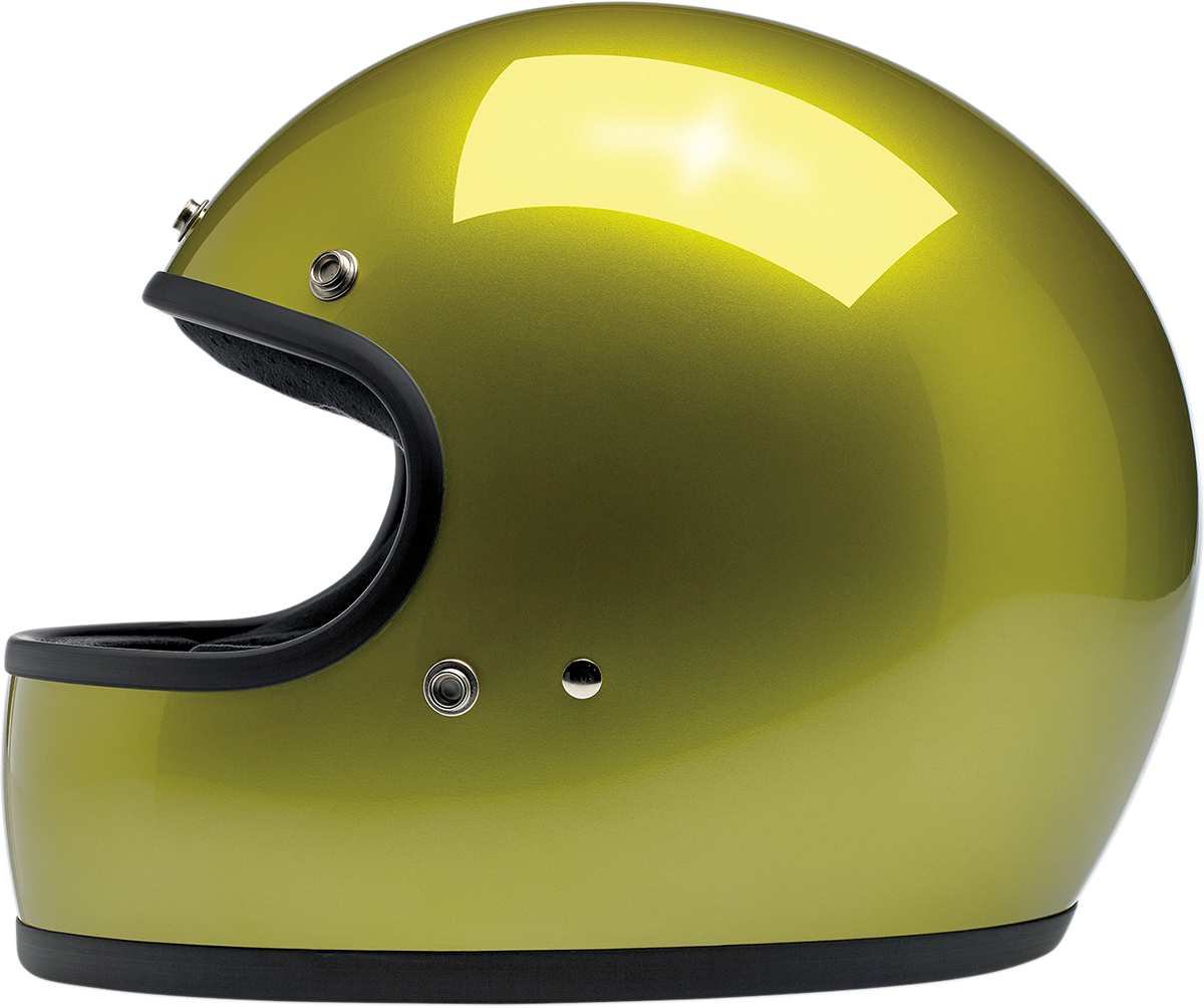 BILTWELL Gringo Helmet - Metallic Sea Weed - XS 1002-326-101