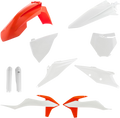 ACERBIS Full Replacement Body Kit - OEM White/Orange 2726497118