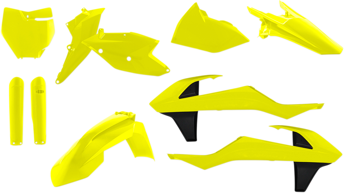 ACERBIS Full Replacement Body Kit - Fluorescent Yellow/Black 2421064310