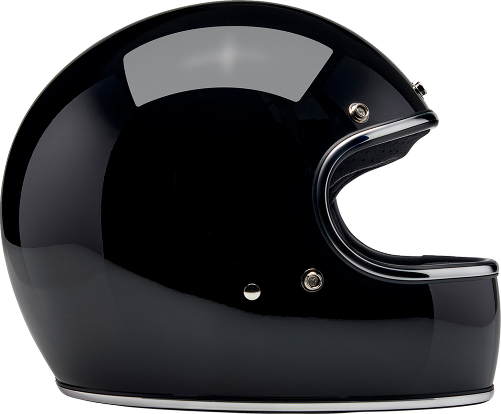 BILTWELL Gringo Helmet - Gloss Black - Large 1002-101-504
