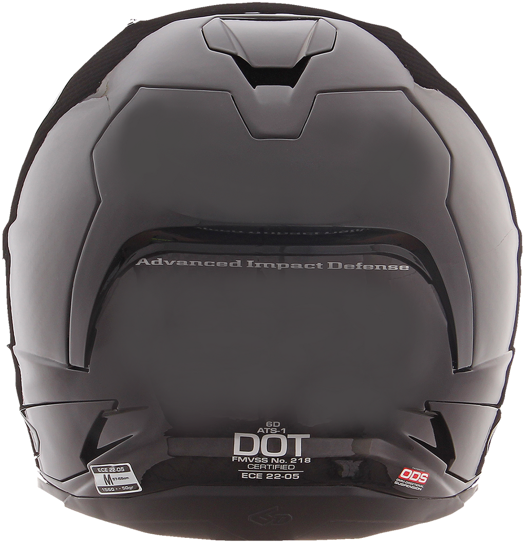 6D ATS-1R Helmet - Gloss Black - XL 30-0908
