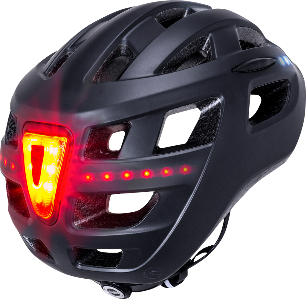 KALI Central Lit Helmet - Matte Black - S/M 250521216