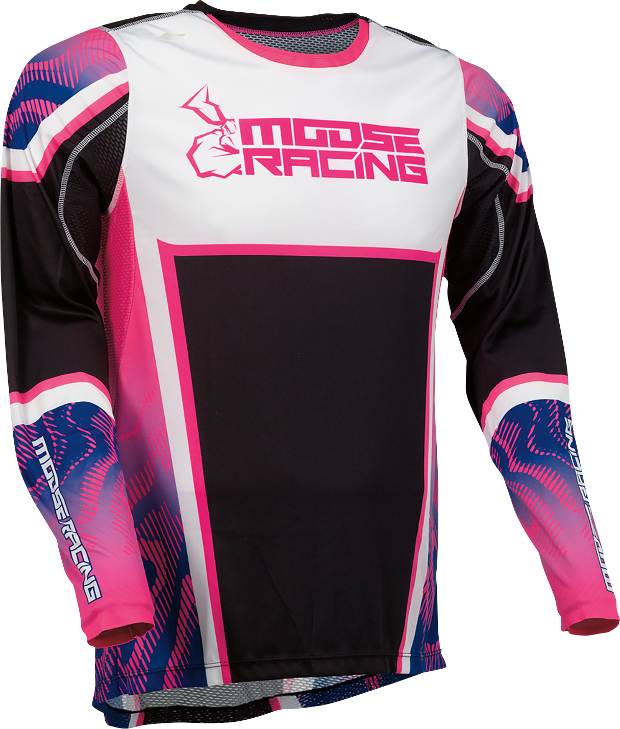 MOOSE RACING Agroid Jersey - Pink/Purple/Black - Small 2910-7396