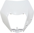 UFO Headlight Plastic - White KT04095047