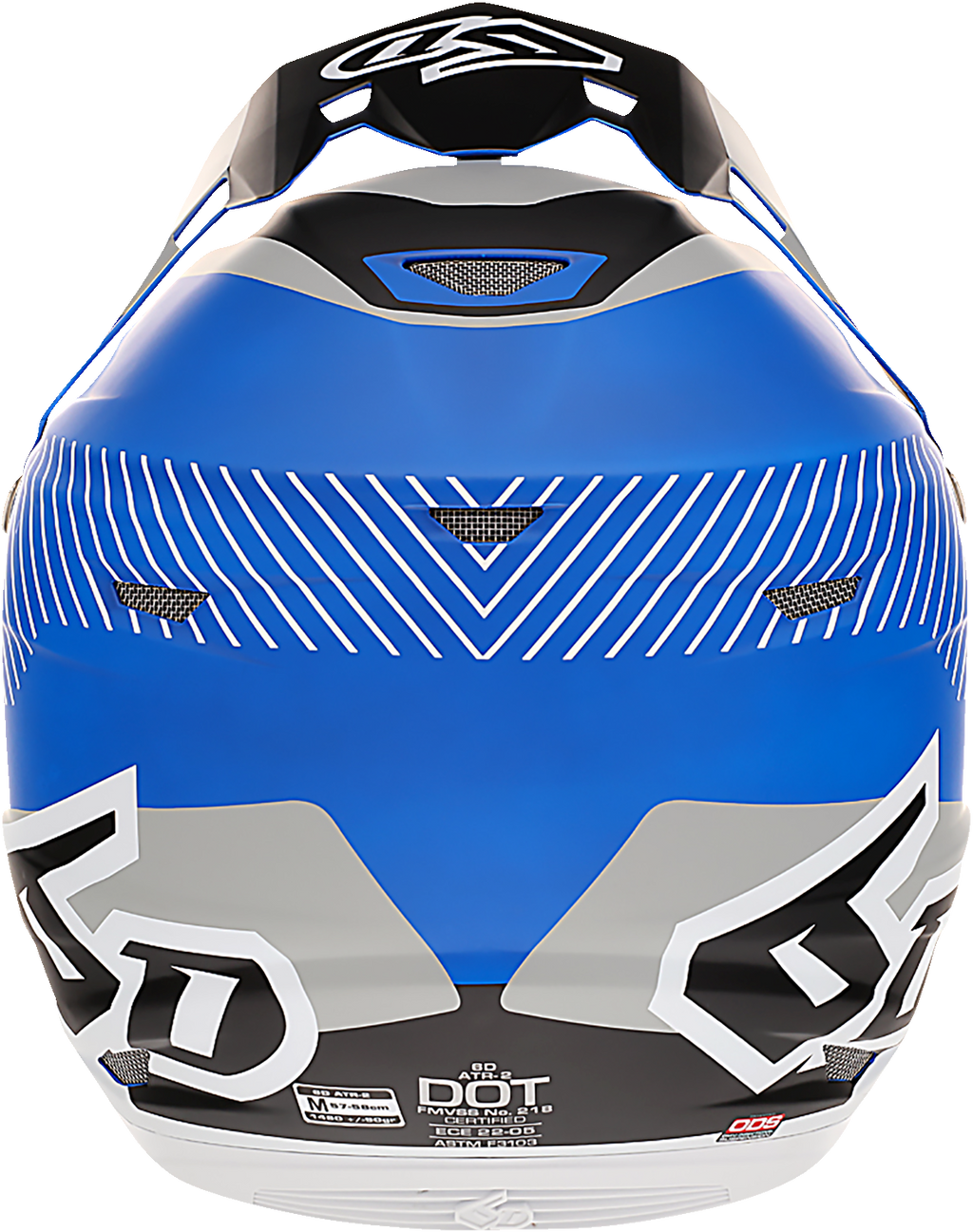6D ATR-2 Helmet - Fusion - Blue - Small 12-2925