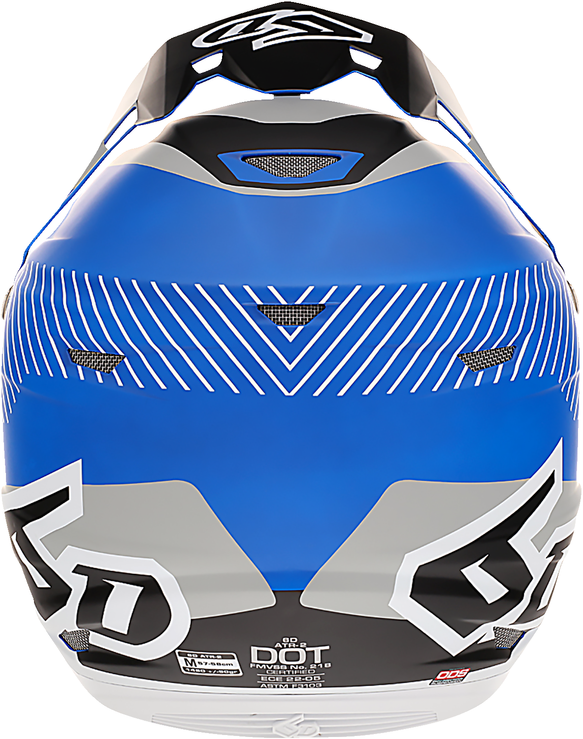 6D ATR-2 Helmet - Fusion - Blue - Medium 12-2926