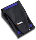 MOOSE RACING Ribbed Seat Cover - Black Cover/Blue Ribs - Husqvarna HQV45018-332
