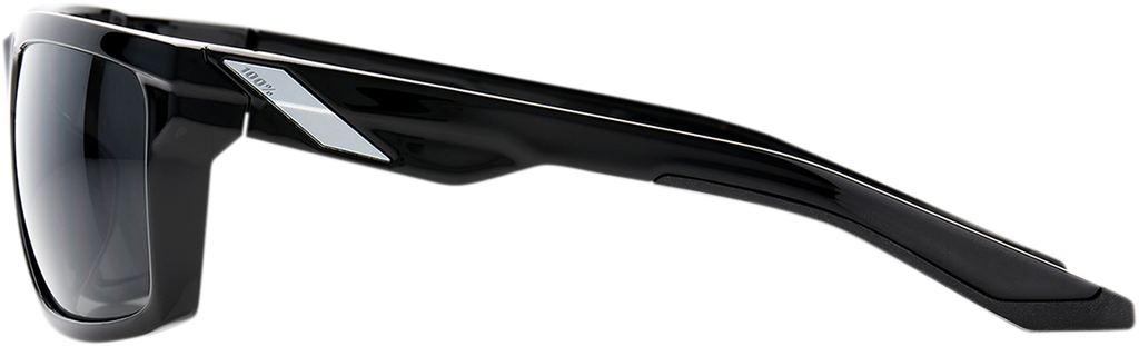 100% Daze Sunglasses - Black - Gray PeakPolar 61030-001-47