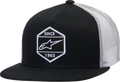 ALPINESTARS Bolt Trucker Hat - Black/White - One Size 1213810141020OS