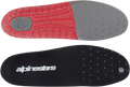 ALPINESTARS Tech 7 Footbed - Gray/Red - Size 8 25FUT74-933-8